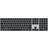 Apple Magic Keyboard USB Bluetooth QWERTY US English Black MXK83LB/A