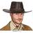 Fiestas Guirca Brun Cowboyhatt I Konstläder