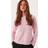 Selected Femme Slflulu LS Knit O-Neck - Bleached Mauve Detail