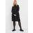 Yours Curve Button Front Pinafore Dress - Black