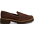 Toms Cara Loafer Shoes Leather - Dark Brown