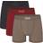 SKIMS Mens 3" Boxer Brief 3-Pack - Merlot Multi