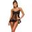 Ann Summers Bon Bon Babydoll - Black