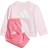 adidas Cotton Blend Sweatshirt & Sweatpants - Pink
