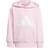 adidas Kid's Essentials Hoodie - White/Pink