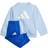adidas Kid's Essentials Joggers - Glow Blue/White (JC9643)