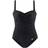 Lascana Adjustable Straps Gathered Swimsuit - Black