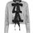 Co'Couture Steviecc Sequin Bow Bluse - Silver