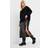 Yours Faux Leather Maxi Skirt - Black