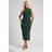 Yours Curve Green Lace Midi Shift Dress - Green
