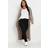Yours Maxi Cable Knit Cardigan - Beige/Black