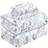 RUVANTI Crispy Percale Cooling Set 16 Inch Bed Sheet Multicolor, White (259.1x228.6cm)