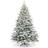 Garden Lapland Snow Flocked Christmas Tree 180cm