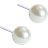Blomdahl NT Earrings - White