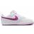 Nike Court Borough Low Recraft PSV - White/Hot Fuchsia