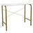 Teamson Home Versanora Brass/White Skrivbord 40x100cm