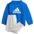 Adidas Badge of Sport Jogger Set - Bold Blue/White