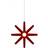 Bsweden Fling Red Advent Star ∅ 50cm