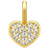 Julie Sandlau Pure Heart Mother Pendant - Gold/Transparent