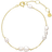 Sistie Ella Bracelet - Gold/Pearls