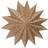 PR Home Alfa Brown Julestjerne ∅ 50cm
