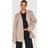 PrettyLittleThing Brushed Wool Look Tailored Blazer - Brown