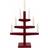 Star Trading Staircase Red Candle Bridge 34cm