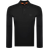 BOSS Passerby Long Sleeved Polo T-shirt - Black