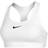 Nike Swoosh Medium Support Women's Padded Sports Bra - White/Stone Mauve/Black