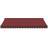 vidaXL Automatic Awning Burgundy 450cm x 350cm