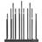 Elflugan Original Anthracite Adventsljusstake 8cm