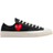 Converse Comme Des Garçons Single Heart Chuck 70 - Black/Egret/Red