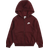 NIKE Older Kid's Sportswear Club Fleece Hoodie - Burgundy Crush/White (FD3004-652)