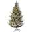 Christmas Tree World Artificial Pre-lit Frosted Ultra Green Christmas Tree 150cm