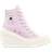 Converse Chuck 70 De Luxe Wedge W - Stardust Lilac/Egret/Black