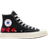 Converse x Comme des Garçons PLAY Chuck 70 Multi Heart High Top - Black/High Risk Red/Egret