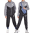 Nike Big Kid's Sportswear Tracksuit - Smoke Grey/Anthracite/White (FD3067-084)