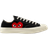 Converse x PLAY Comme des Garçons Chuck 70 Low Top - Black/White/High Risk Red