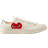 Converse x PLAY Comme des Garçons Chuck 70 Low Top - Milk/White/High Risk Red