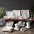 MALACASA 60 Piece Dinnerware Service for 12 Dinner Set