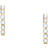 Christ Creoles - Gold/Transparent