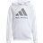 Adidas Junior Real Madrid Hoodie - White