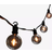 Konstsmide 4148-800 Black/Clear Ljusslinga 10 Lampor