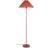 ValueLights Burnt Orange Floor Lamp 156cm