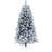 Homcom Snow Flocked Blue Christmas Tree 150cm