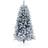 Homcom Snowy Hinged Blue Christmas Tree 150cm