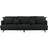 Venture Home Sophia Black Sofa 259cm 3 personers
