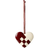 Maileg Small Heart Red Julgranspynt 6cm