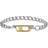 Diesel IP Logo Bracelet - Silver/Gold