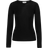 Pierre Robert Thin Wool Sweater - Jet Black